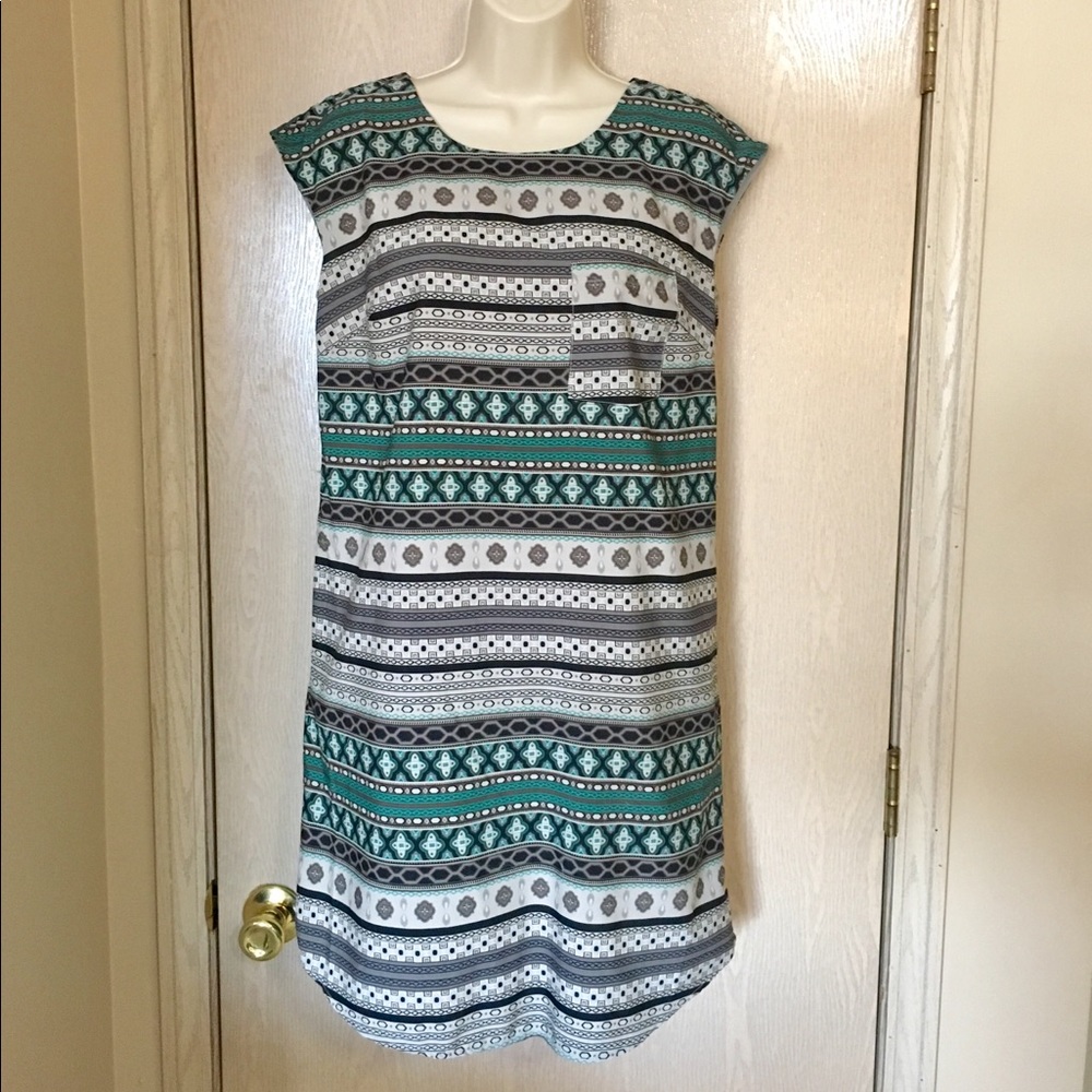 ❌DONATED❌Merona dress *no belt - S/P Aztec print